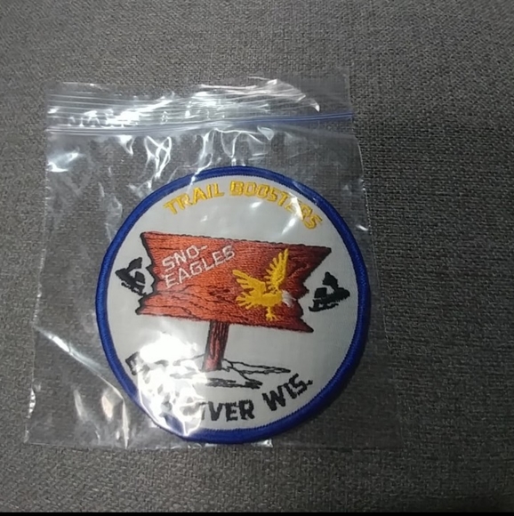 Vtg Trail Booster Eagle river wis patch - Picture 1 of 1